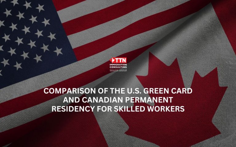 So sánh Thẻ Xanh Mỹ và Thường Trú Nhân Canada cho Lao Động Tay Nghề Cao