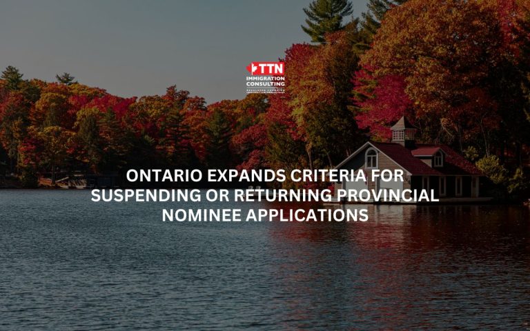 Ontario expands criteria for suspending or returning provincial nominee applications