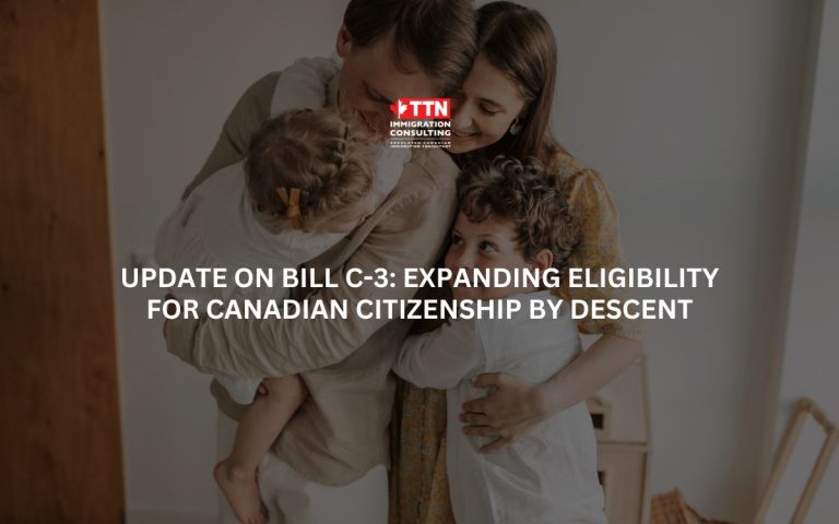 Update on Bill C-3 Expanding Eligibility for Canadian Citizenship by Descent