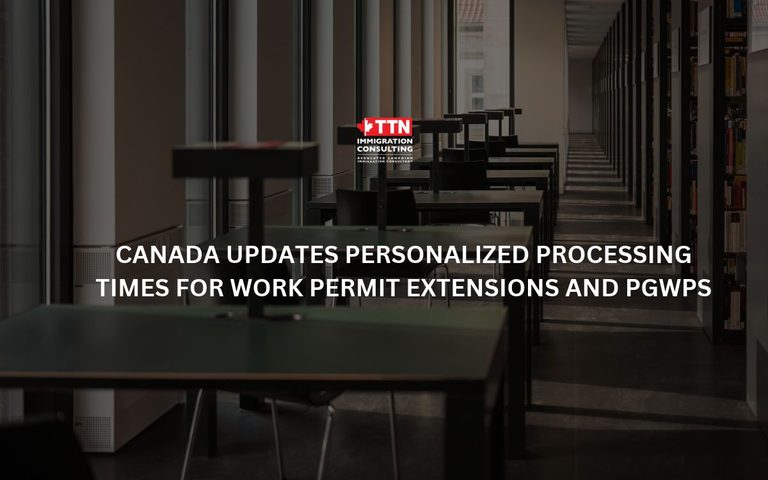 Canada Updates Personalized Processing Times for Work Permit Extensions and PGWPs